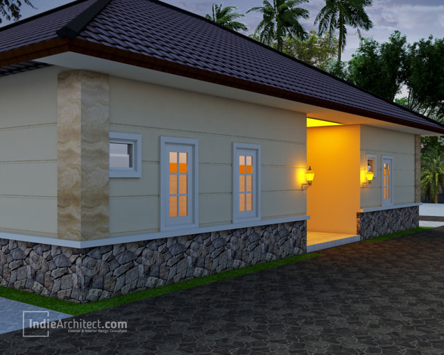 Desain Rumah 1 Lantai 3 Kamar Indie Architect 0812 2736 3436
